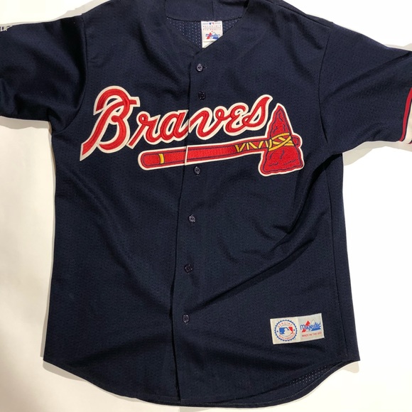 majestic braves shirt